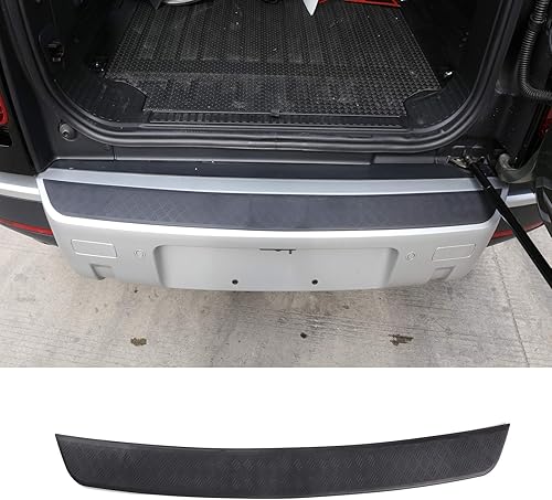 Kit de ajuste de cubierta de protección antiarañazos de cuerpo negro ABS para accesorios Land Rover Defender 110 2020 (Rearguard)