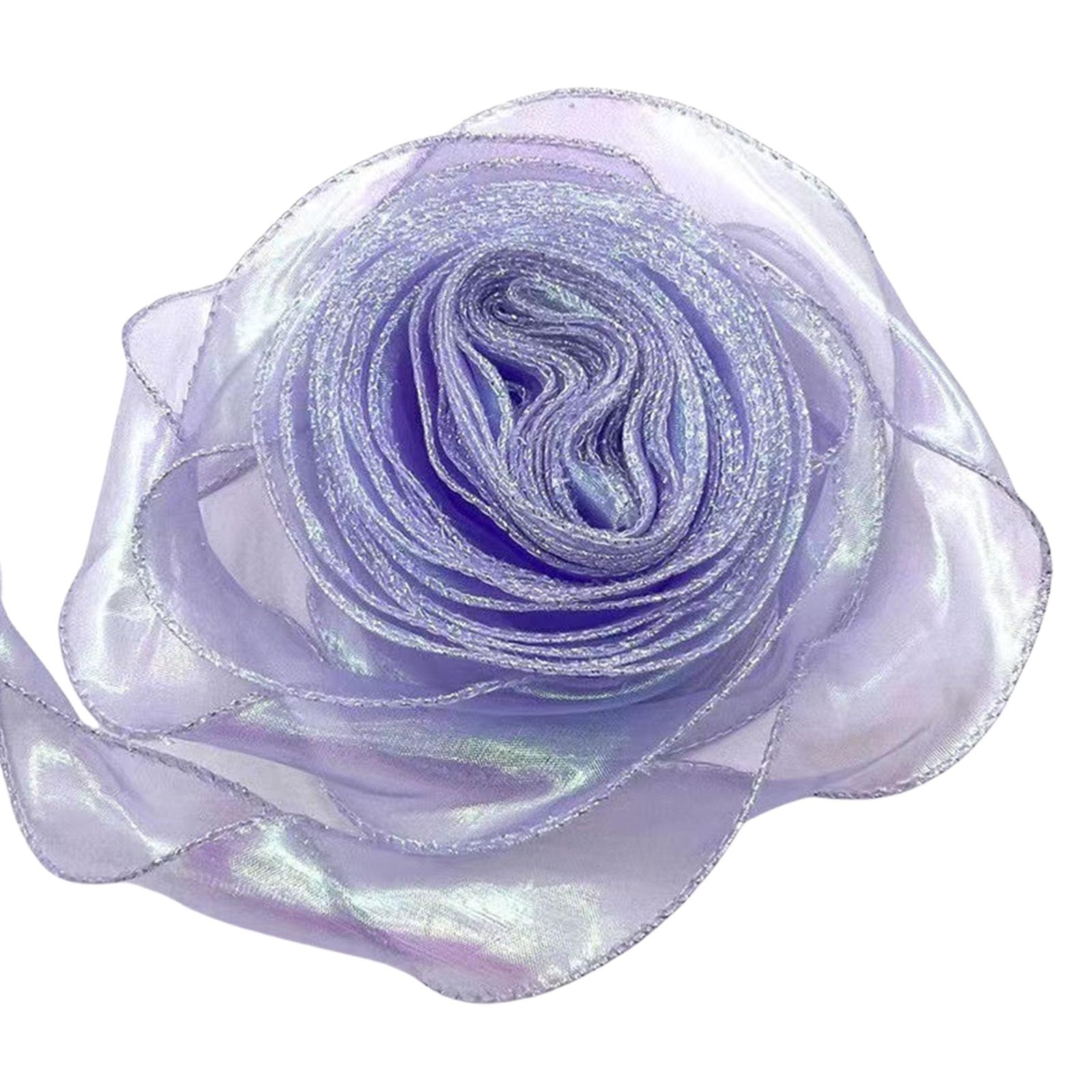 Tfaoys Purple Nylon Ribbon For Flower Arrangements Colorful Ribbon For Weddings Decoration Gift Wrapping And Festives Parties Holiday Decoration