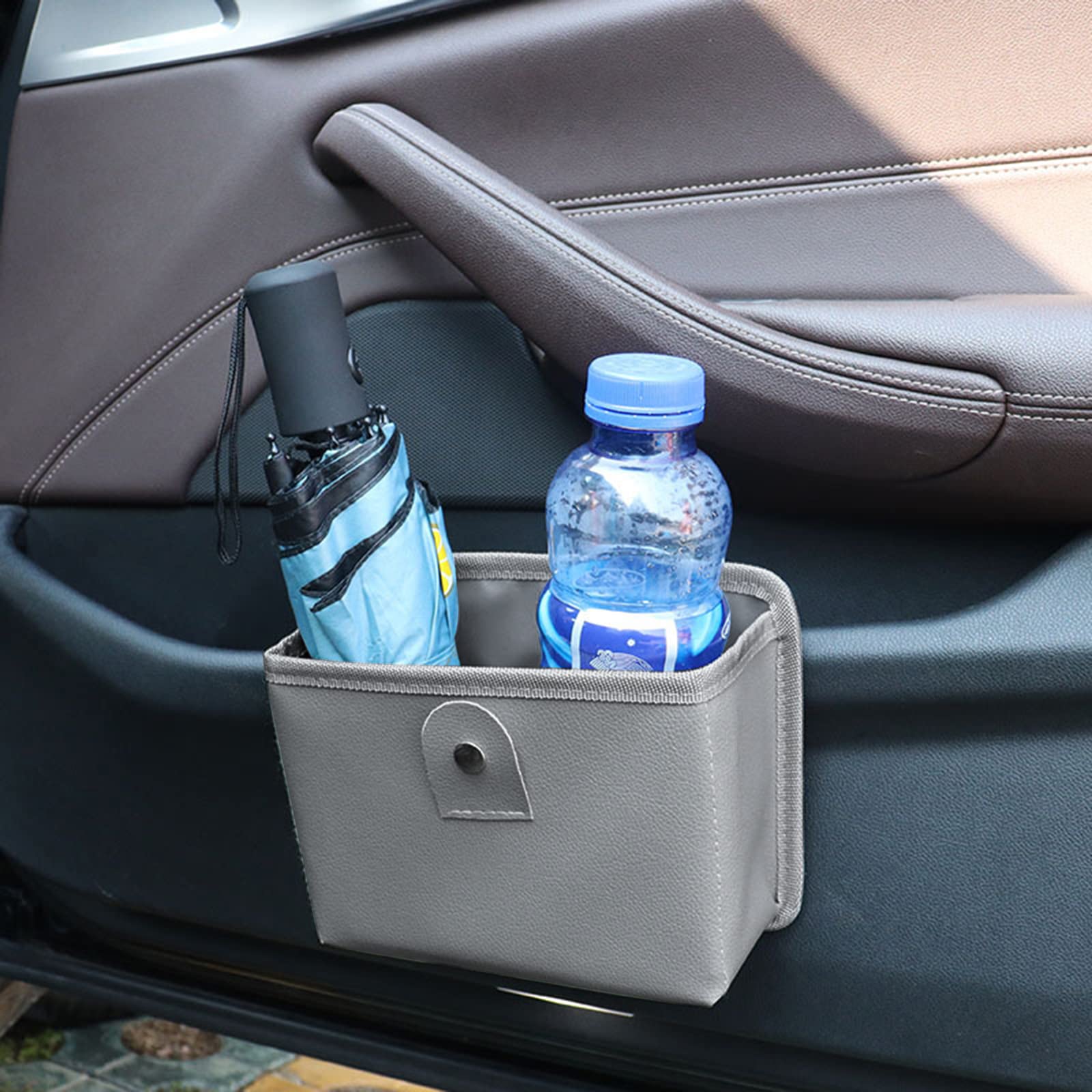 Auto Mülleimer Mit Klemmarm - Praktischer Müllsack Für Tür Oder Sitzlehne