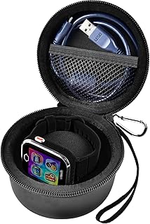 Case Compatible with Vtech KidiZoom Smartwatch DX2, DX3, for Little Tikes Tobi/for Watch 2/ for Gizmo Watch, Kid Watch Carry Box for VTech Kidizoom Smartwatch DX and Accessories (Bag Only) - Black