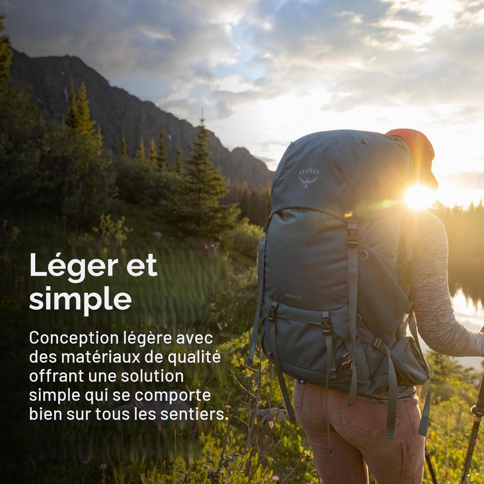 Osprey Renn 50 Sacs à dos Femme (lot de 1)