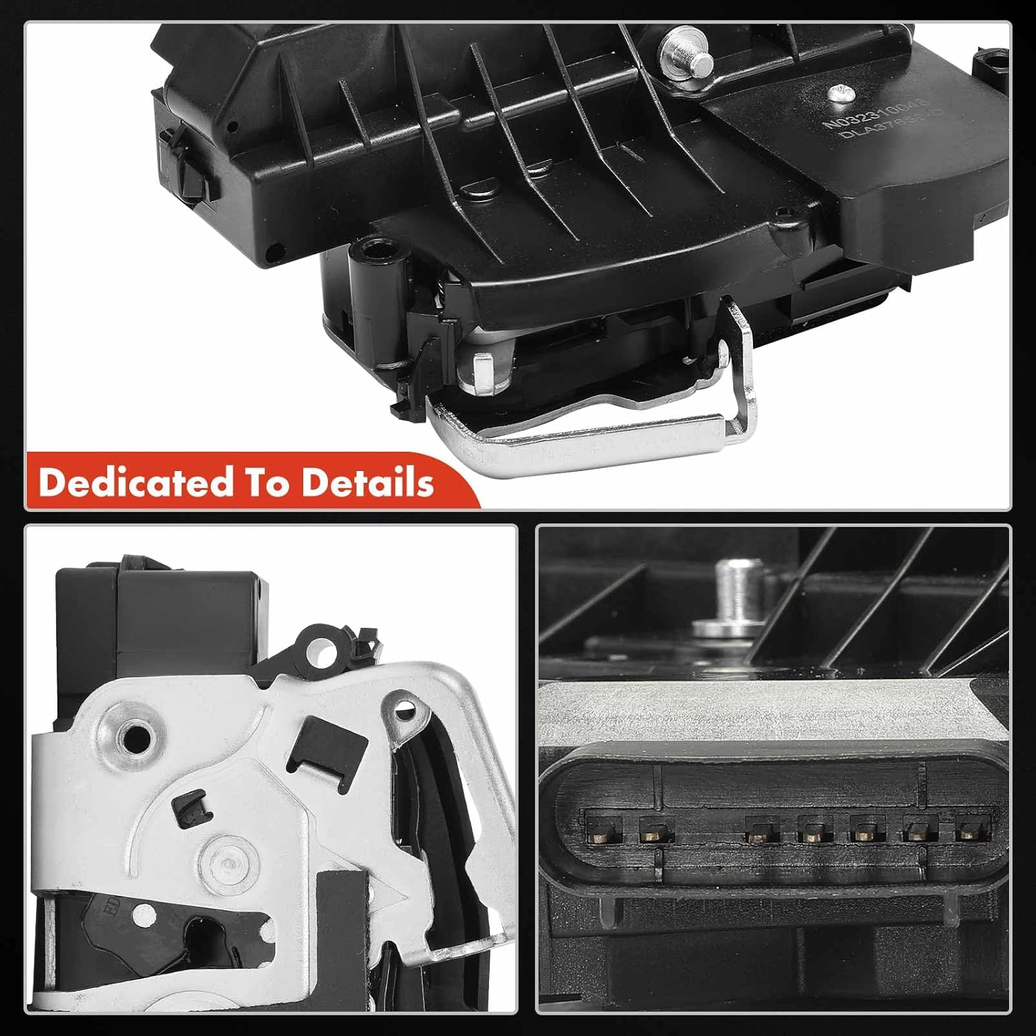 A-Premium Front Left Driver Side Door Lock Actuator Compatible with Ford Focus 2012-2014, for Model with Anti-Theft Package