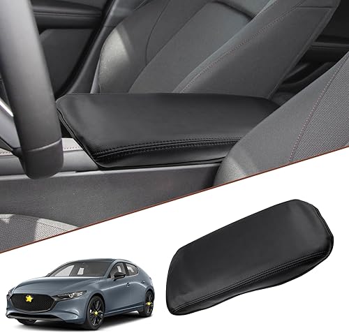 Funda para consola central Mazda3 2019, 2020, 2021, 2022, 2023, 2024, Mazda 3, Mazda3, funda para consola central 2023 2024, almohadilla para
