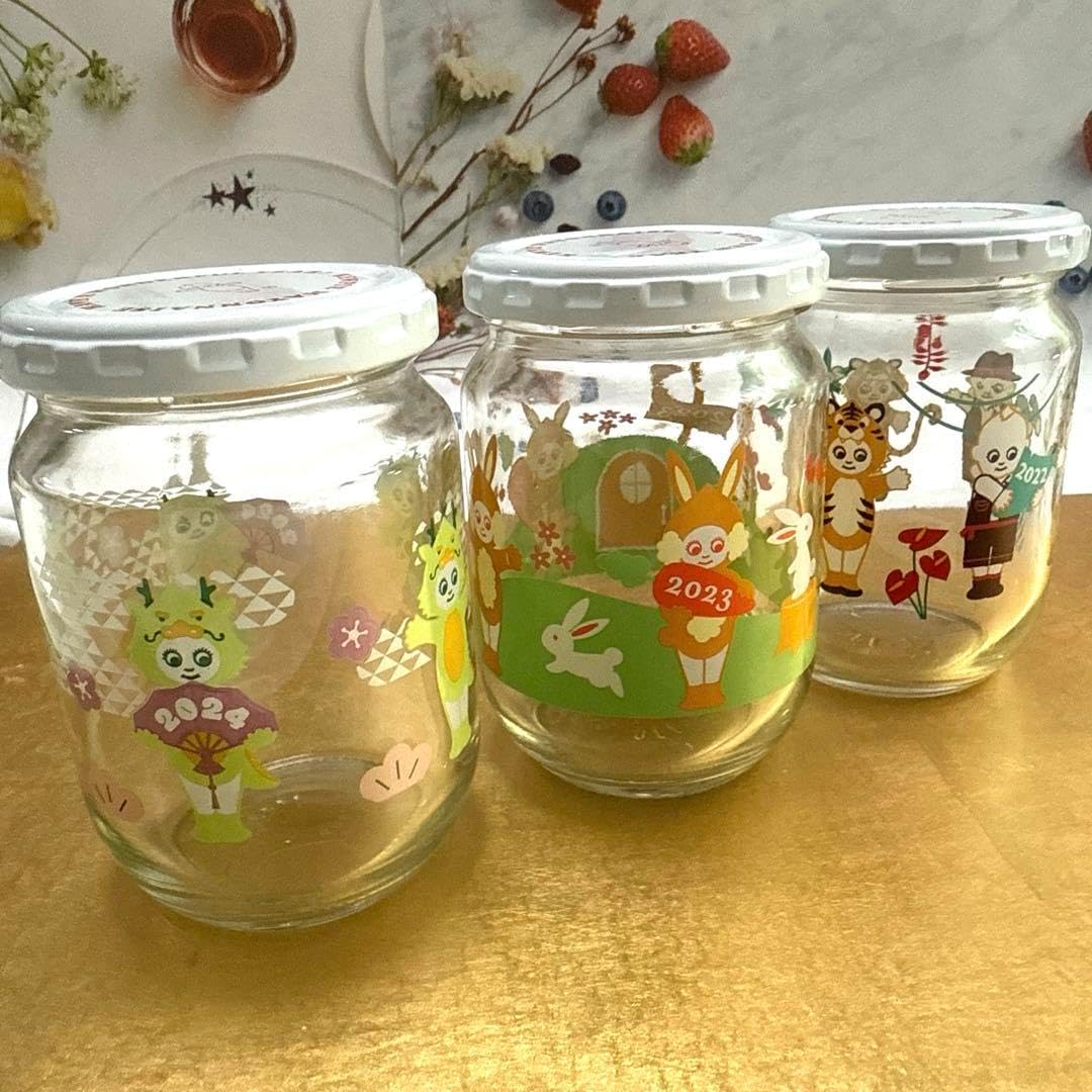 キューピーマヨネーズ　 空き瓶　干支シリーズ18年分　 コンプリートバラ売り不可 キューピーマヨネーズ 空き瓶 干支シリーズ18年分 コンプリートバラ