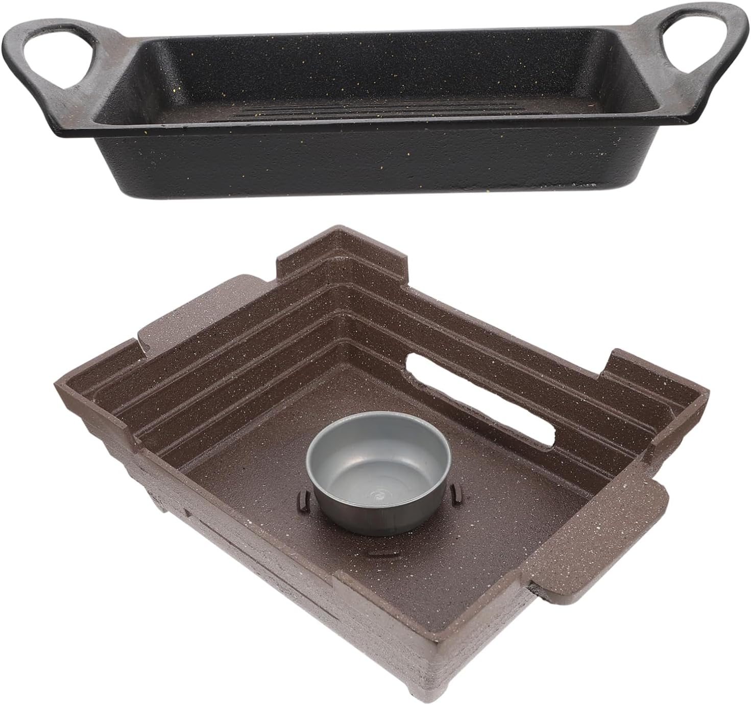 Unomor Aluminium Alloy Bbq Grill Portable Camping Stove for Grilled Fish Stove Household