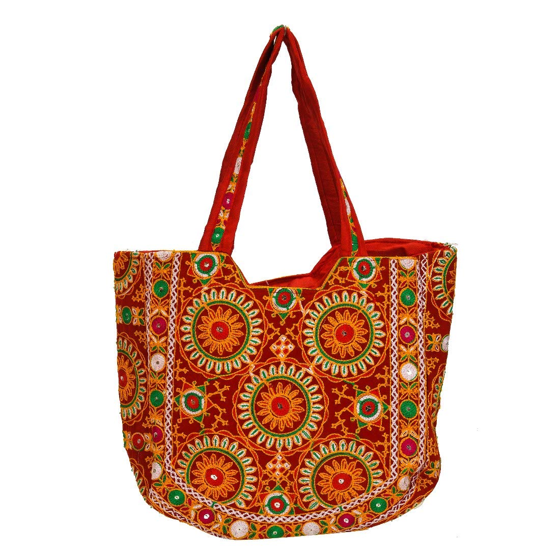 Rajasthani Handicraft Bag Embroidery Work Hand Bag Tote Bag Sling