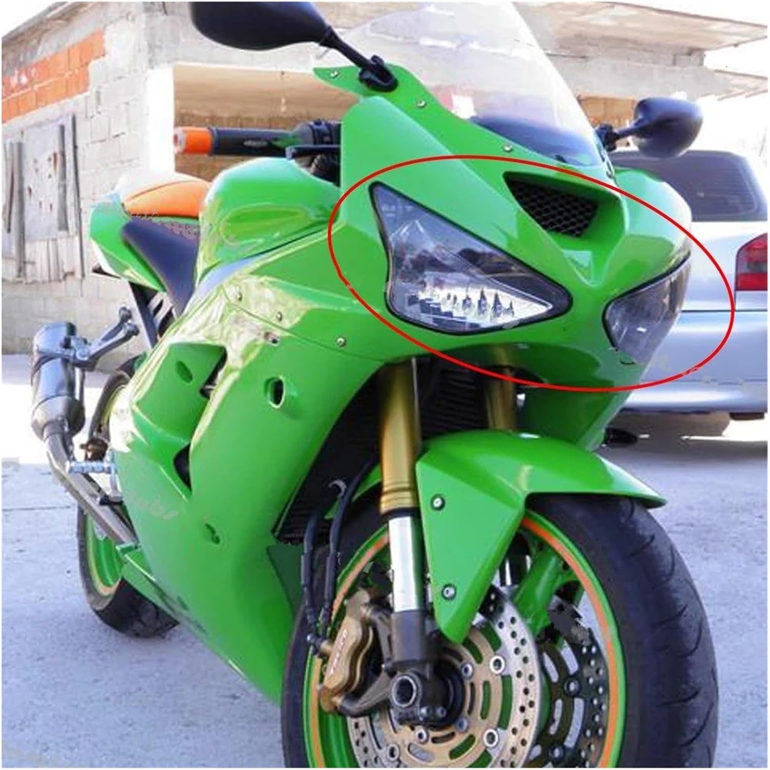 バイク ヘッドライト に適合する忍者 に適合するZX6R に適合するZX-6R