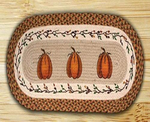 Earth Rugs Meserunner, 13" x 36", calabaza cosecha