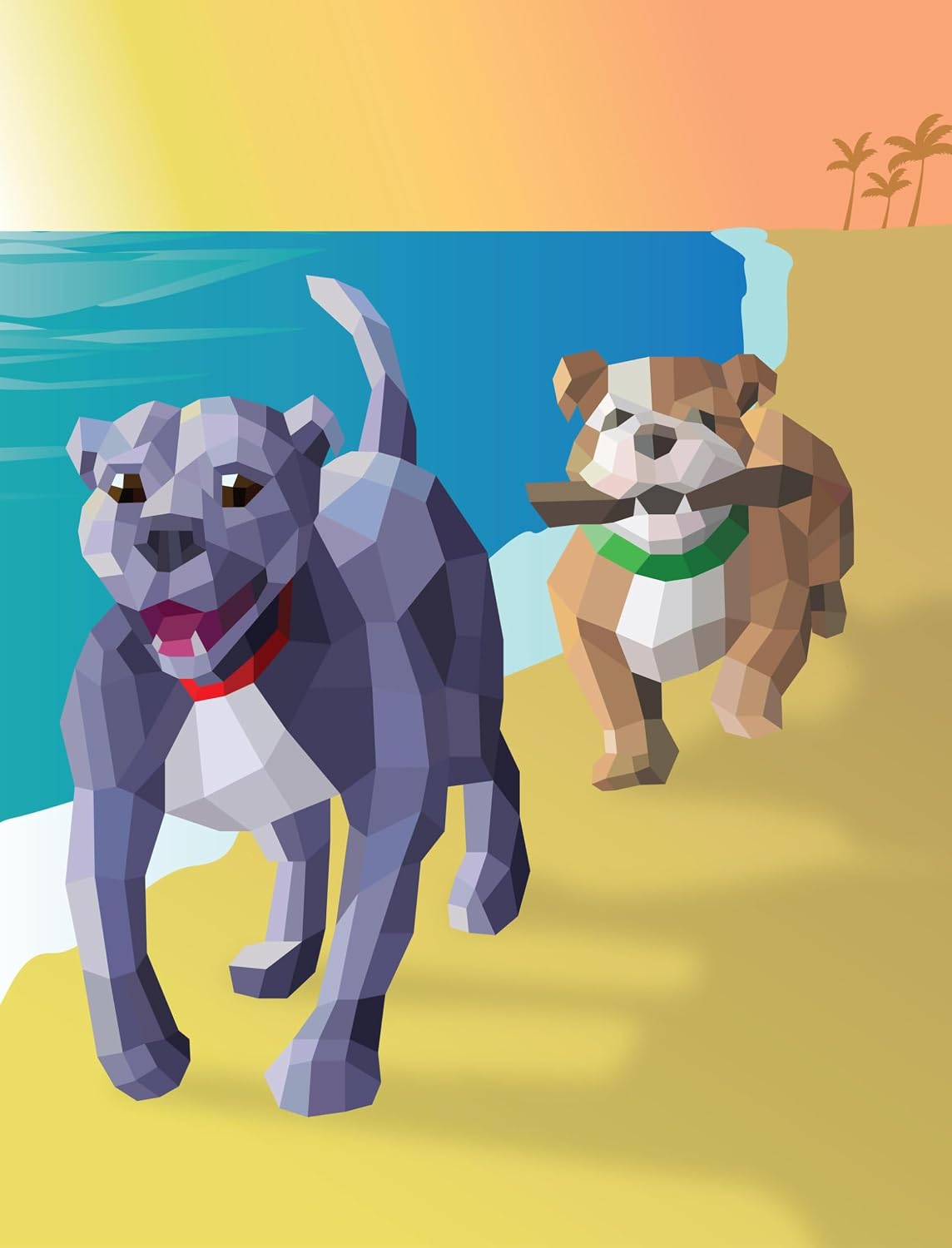 Paint by Sticker (Official): Dogs: Create 12 Stunning Images One Sticker at a Time!      Paperback – Sticker Book, June 23, 2020