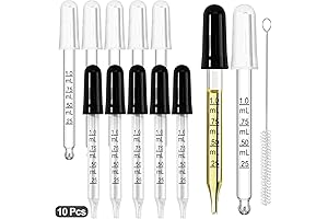 10Pcs Eye Droppers for Crafts