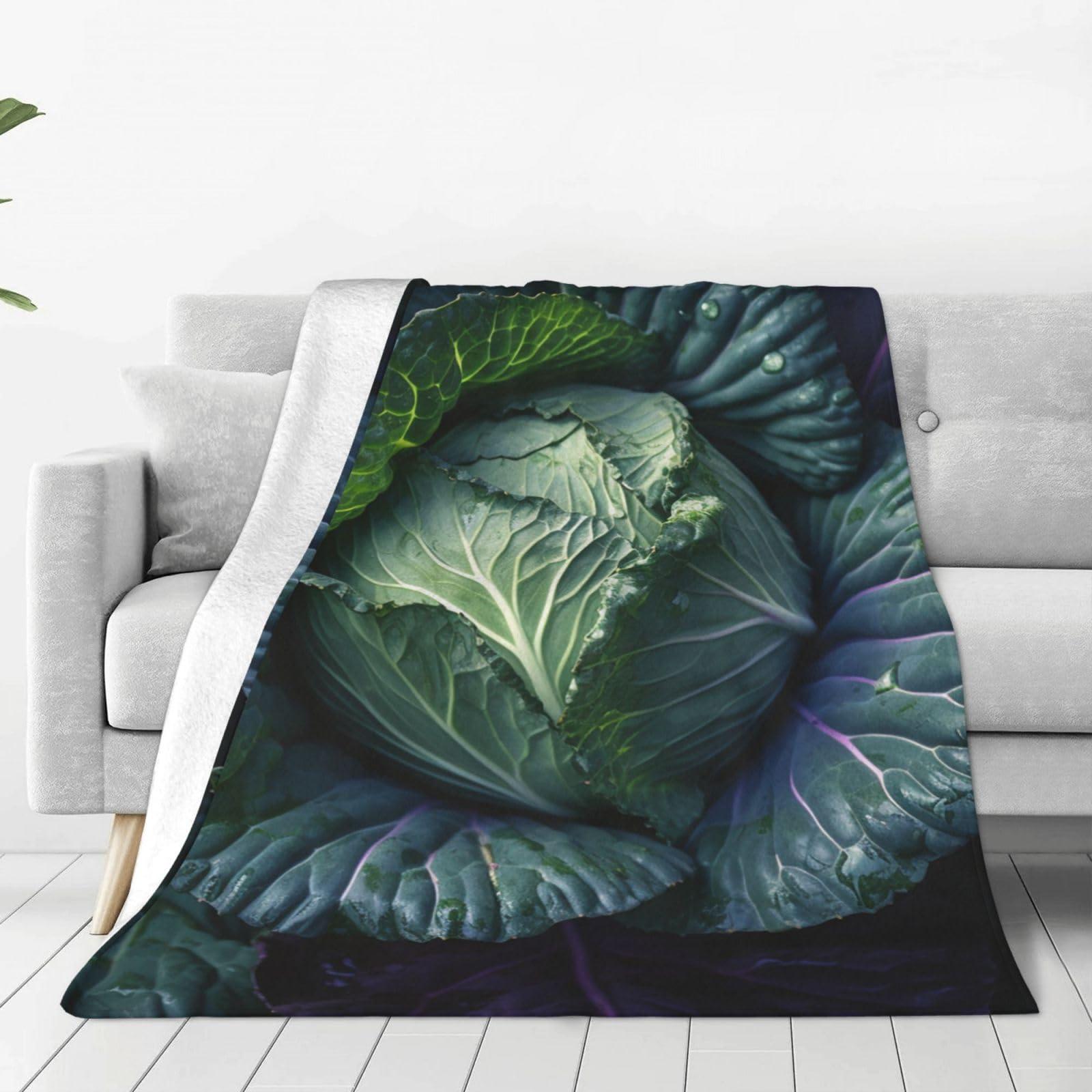 Couverture en flanelle microfibre douce pour canapé et lit 152x127 cm