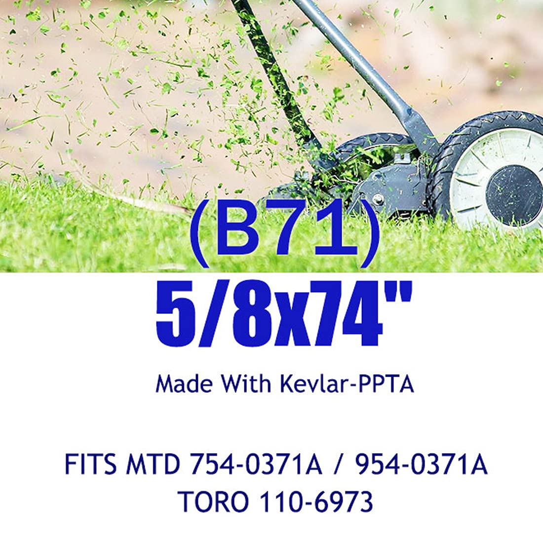 Cinghia Ricambio Tosaerba Cinghia Di Ricambio In Aramide Per Tosaerba MTD | 754-04057 Cinghia Aramidica 754-05008 - 3