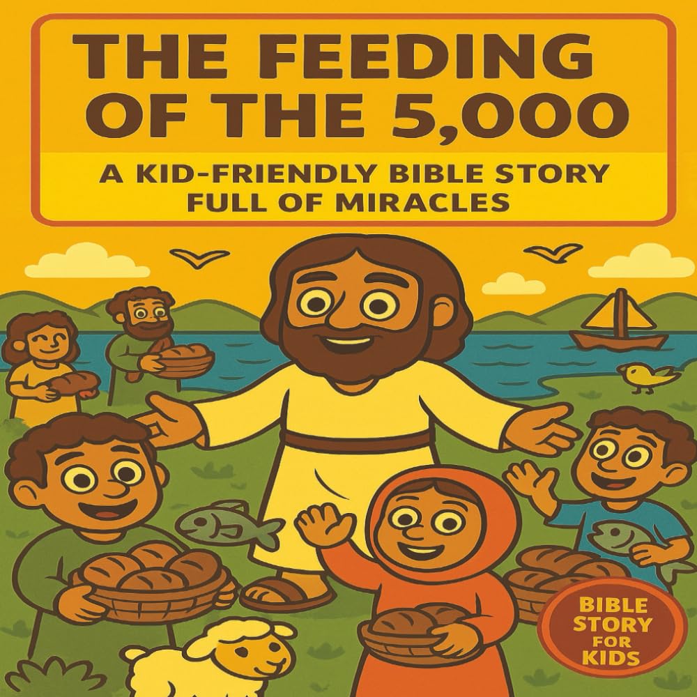 The Feeding of the 5,000: A Kid-Friendly Bible Story of Jesus’ Miracle with Five Loaves and Two Fish