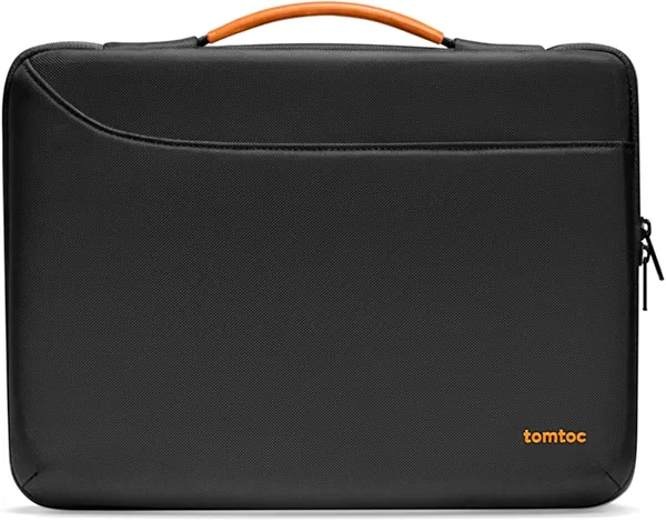 tomtoc 360 Protective Laptop Case Sleeve Compatible with 15-inch MacBook Air M4/A3241 2025, M3/A3114, M2/A2941, 15-inch Surface Laptop 7(Copilot+ PC) 6/5/4/3, Dell XPS 15 Plus, Water-Resistant Bag