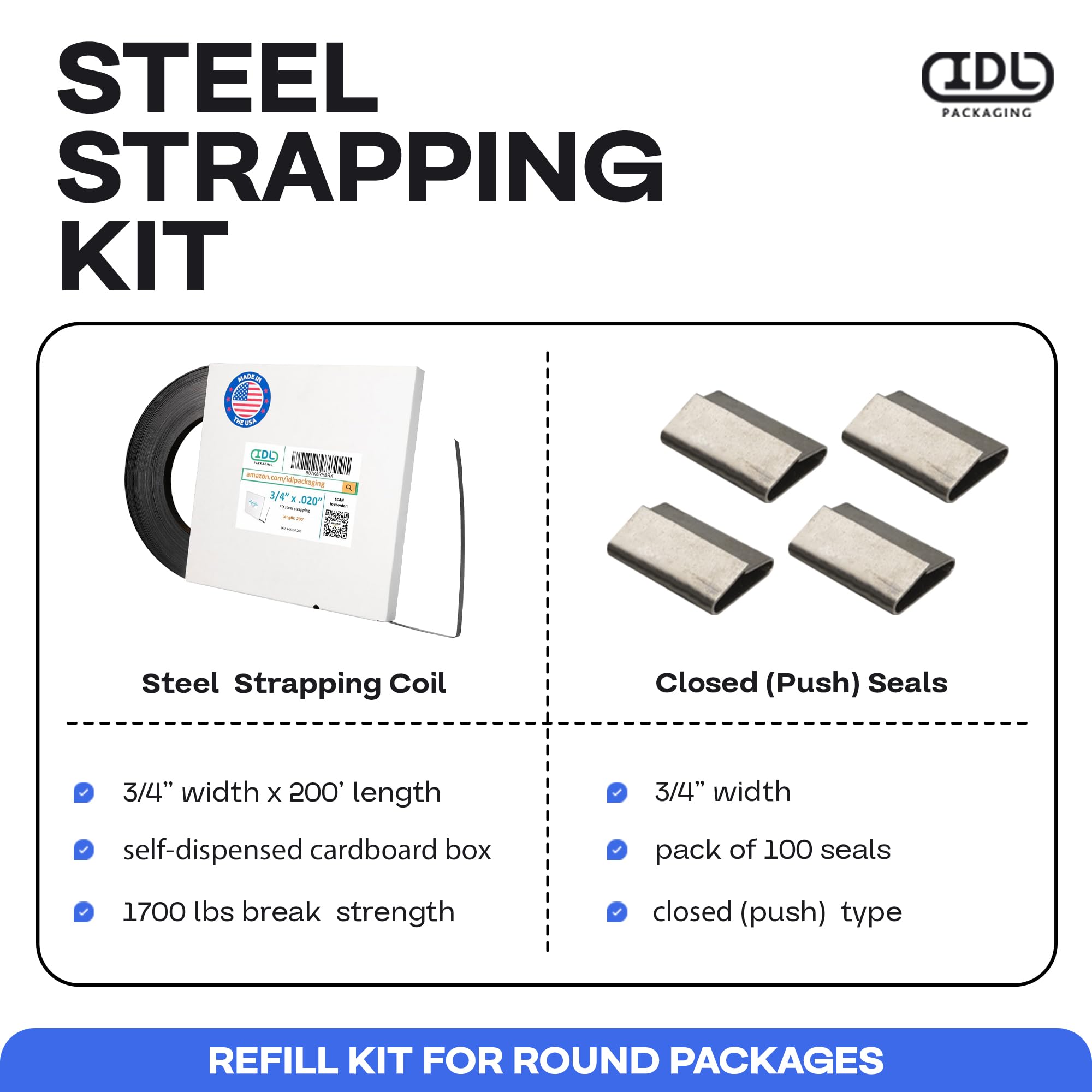 IDL Packaging Refill for Round 3/4