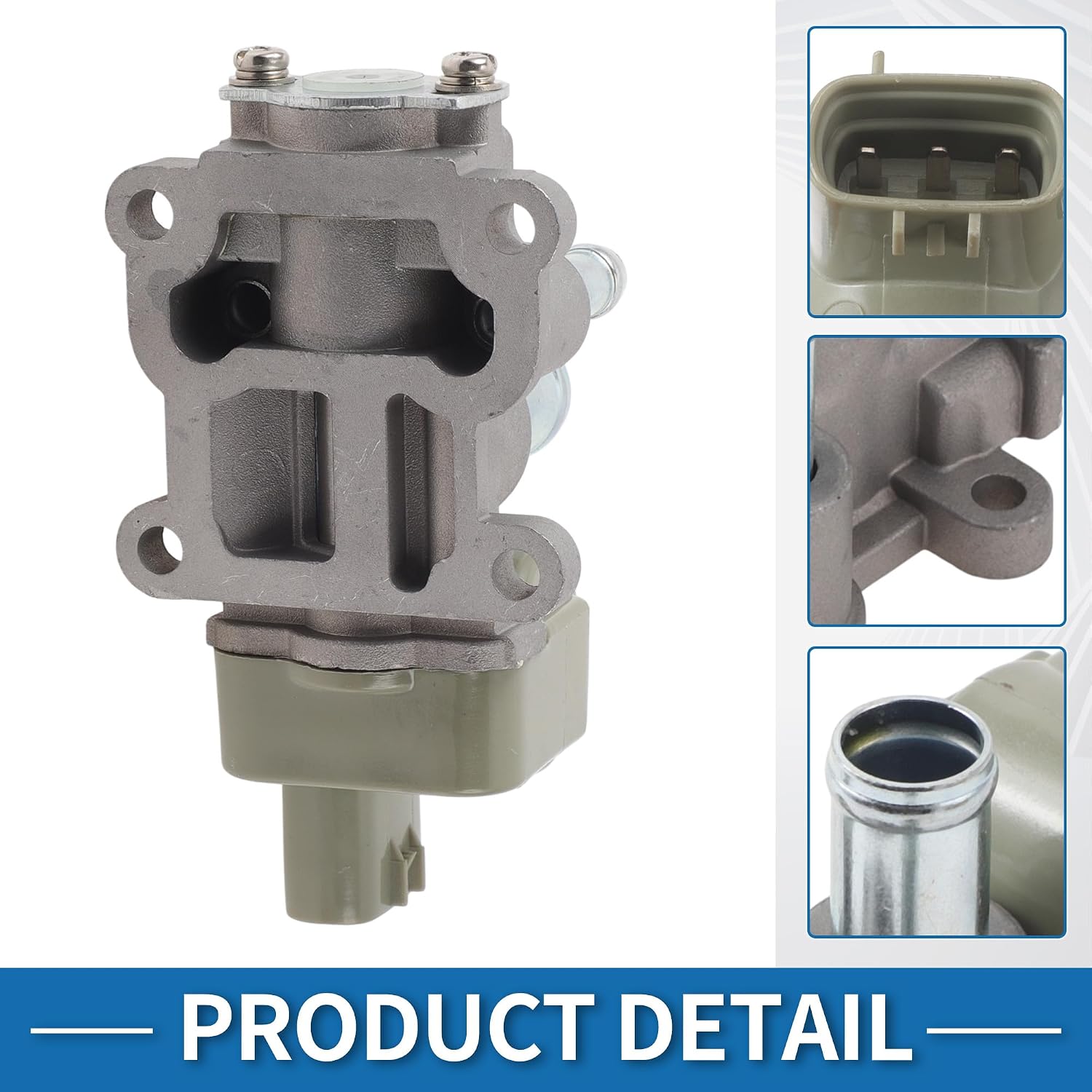 Car Idle Air Control Valve for Toyota Previa Tercel 1995-1997 Replace No.2227076020 IACV Idle Motor Idle Air Control Valve for Stable Engine Operation