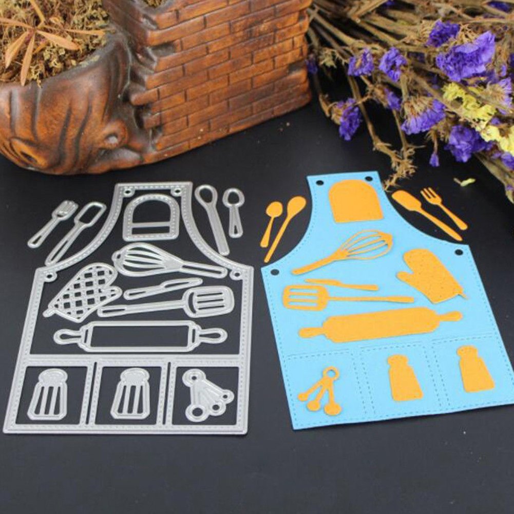 Fustelle in metallo 8 pezzi set quadrati - Materiali - Scrapbooking... | su MissHobby