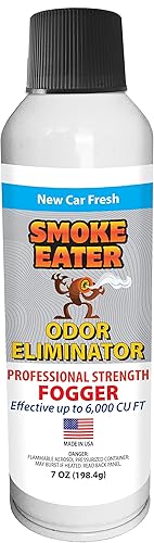 Miniatura 2 de Smoke Eater Eliminador de olores y ambientador en aerosol, nebulizador para espacios grandes, espray continuo hasta 8 minutos, elimina el olor en