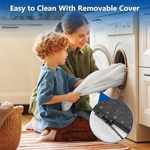 Miniatura 4 de VINGLI Colchón de espuma viscoelástica de 3 pulgadas, colchón portátil para dormir, cama enrollable para adultos cochetiendacunas