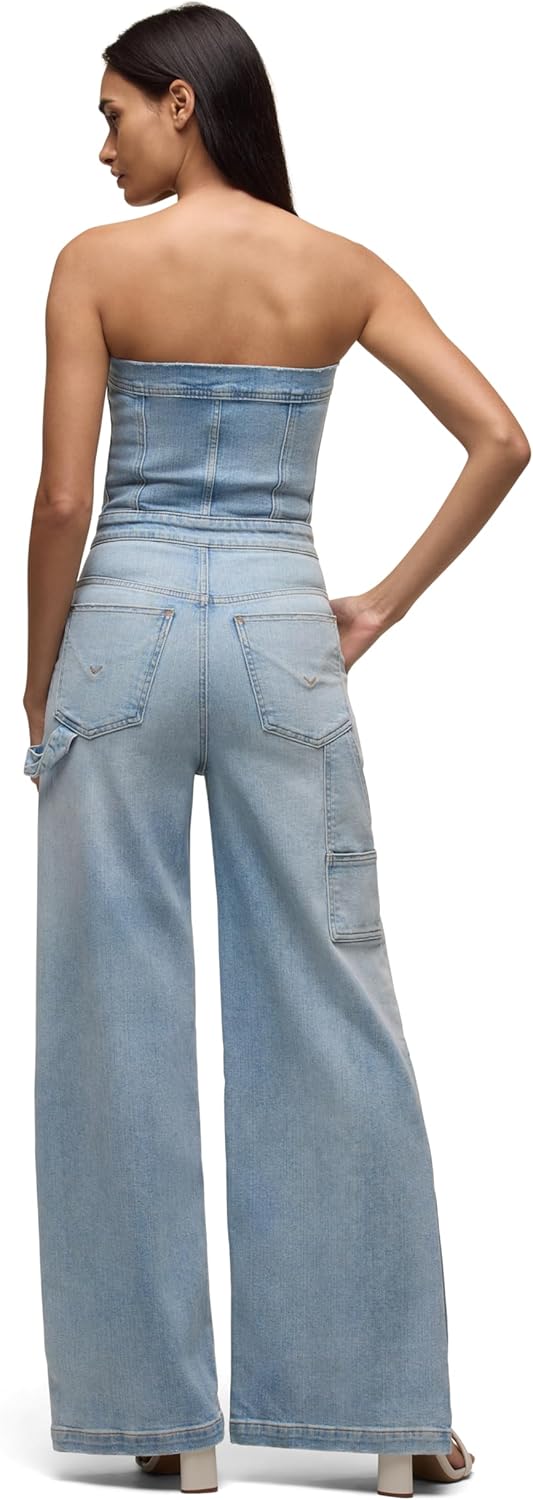 HUDSON womens Bustier Cargo Jumpsuit - Image 3