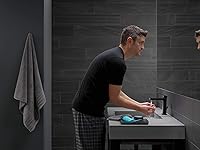 Vista 5 de Peerless Faucet P1519LF-BL-HA - Grifo de lavabo de arco alto con mango de un solo agujero, negro mate