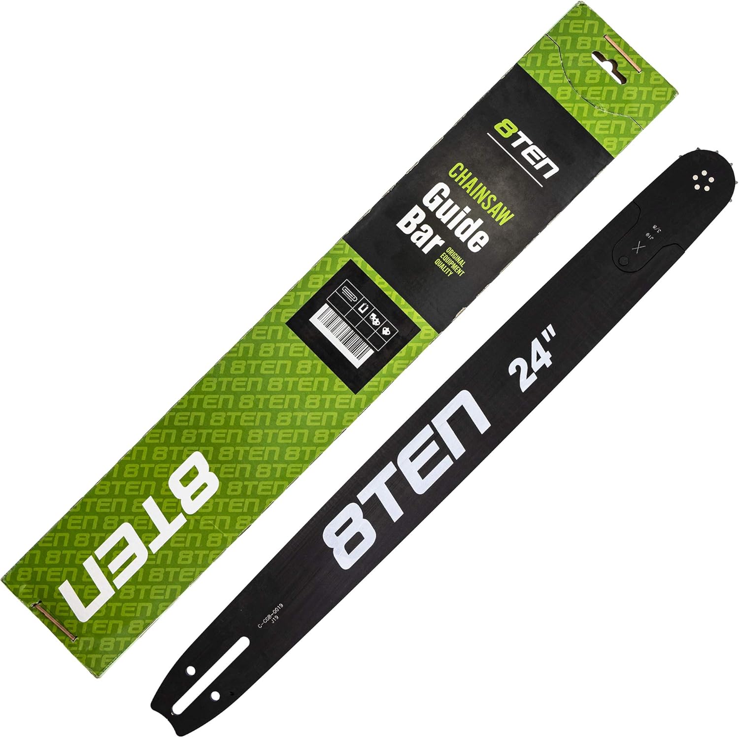 8TEN Chainsaw Guide and Chain For Poulan Husqvarna 365 372 XP 465 Rancher 240RNDD009 72DPX084G 24 inch .050 3/8 84DL