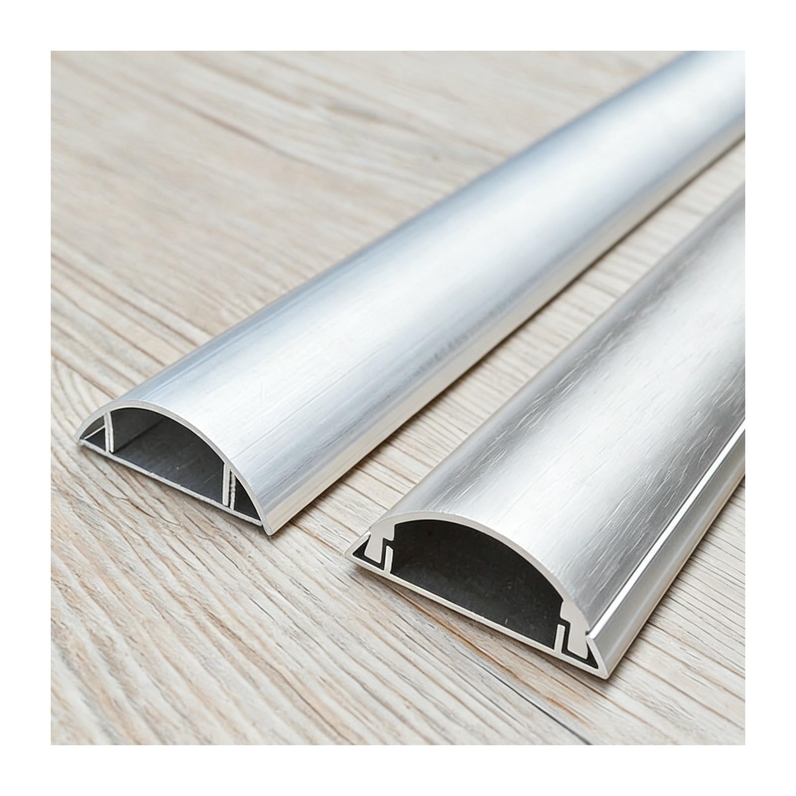 Pasacables Suelo，Kabelkanal Selbstklebend，Canaleta Cables Pared Adhesivo，Adecuado para Diversos Cables de alimentación en hogares, oficinas y almacenes.(No. 5,3M)