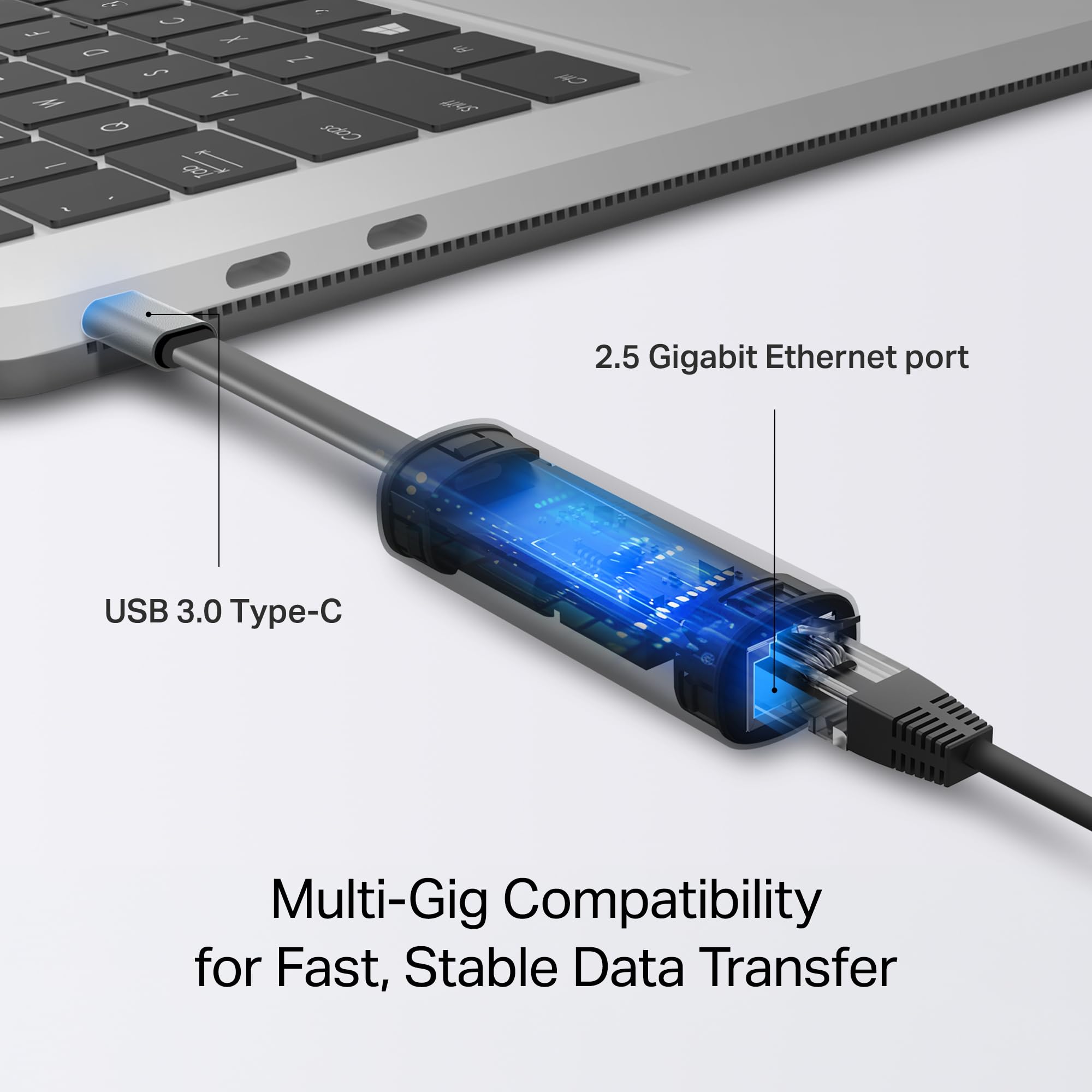 TP-Link 2.5Gbps USB-C Ethernet Adapter -4