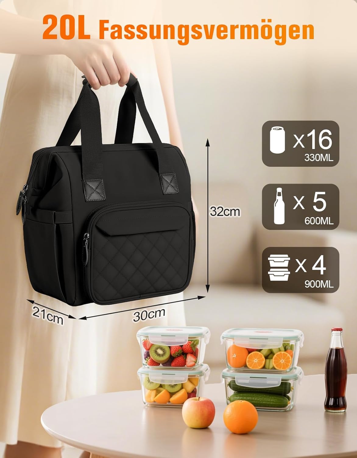Compartimente și stocare ISEYOU Cool Bag