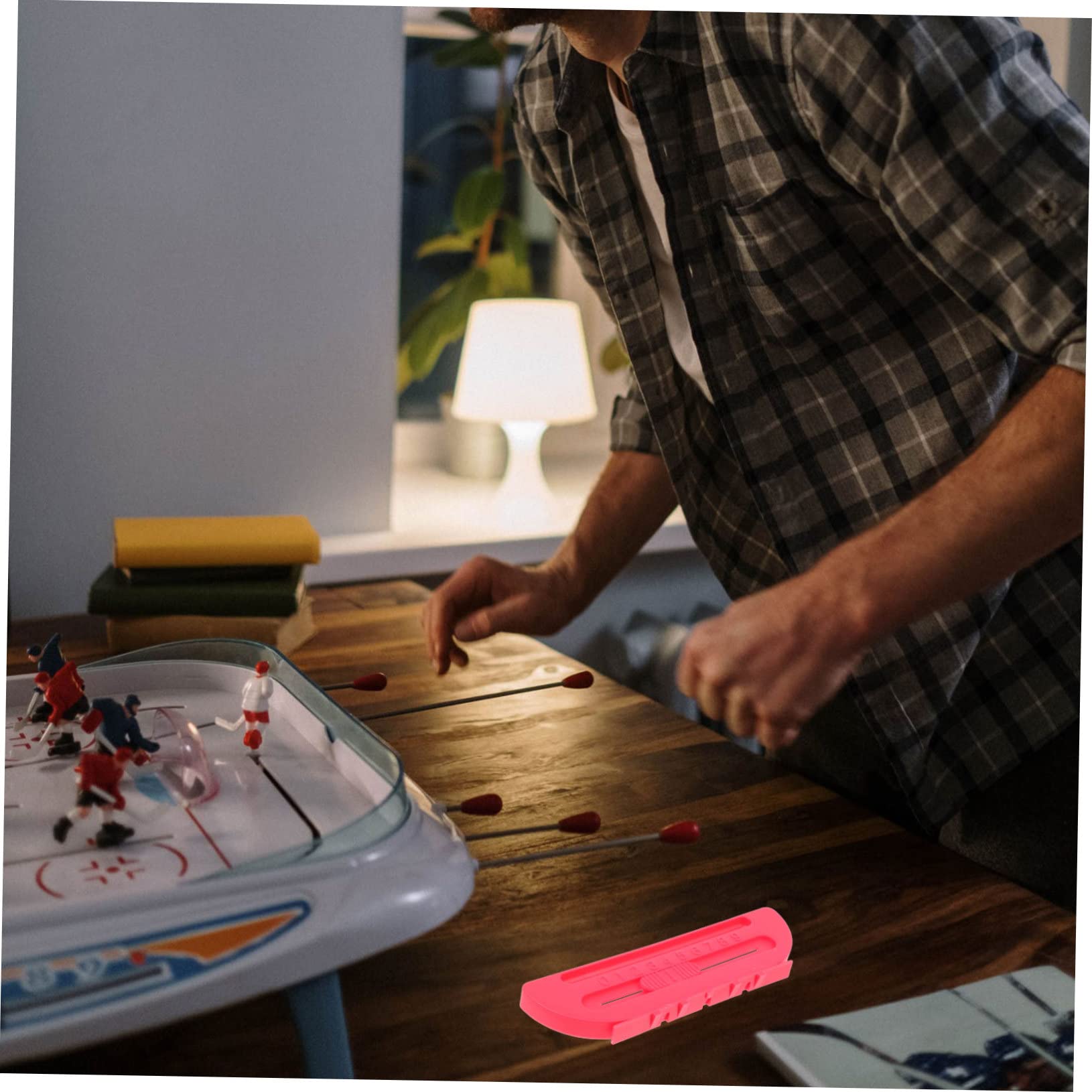 Toddmomy 2pcs Multipurpose Counters for Desktop Games Hockey Table Accessories Smooth Round Edges