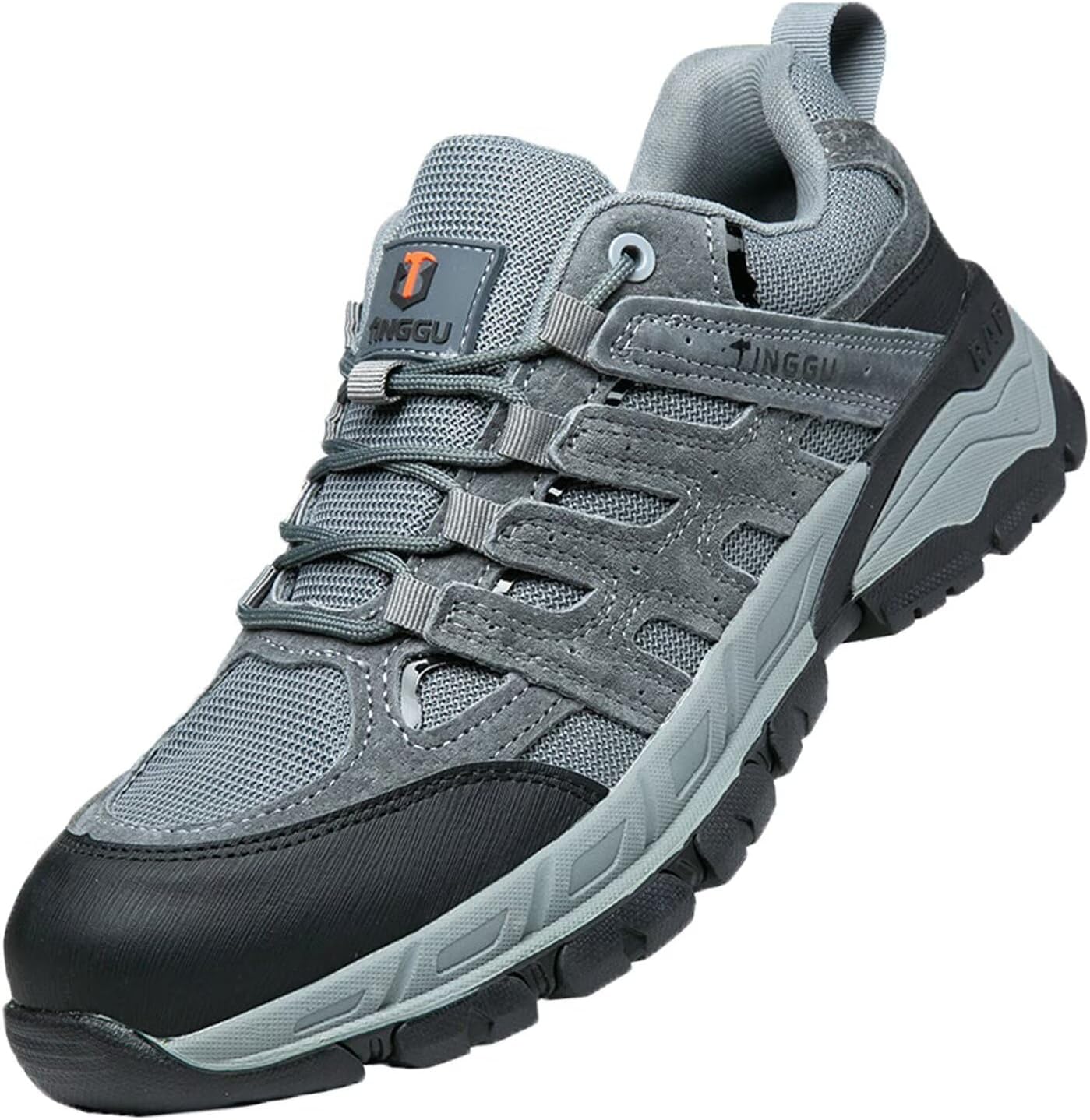 Breathable Steel Toe Shoes Men,The Work Shoes are Suitable for wokers in Construction, Industrial, Warehouse, Factory, Outdoor,tnnis etc,