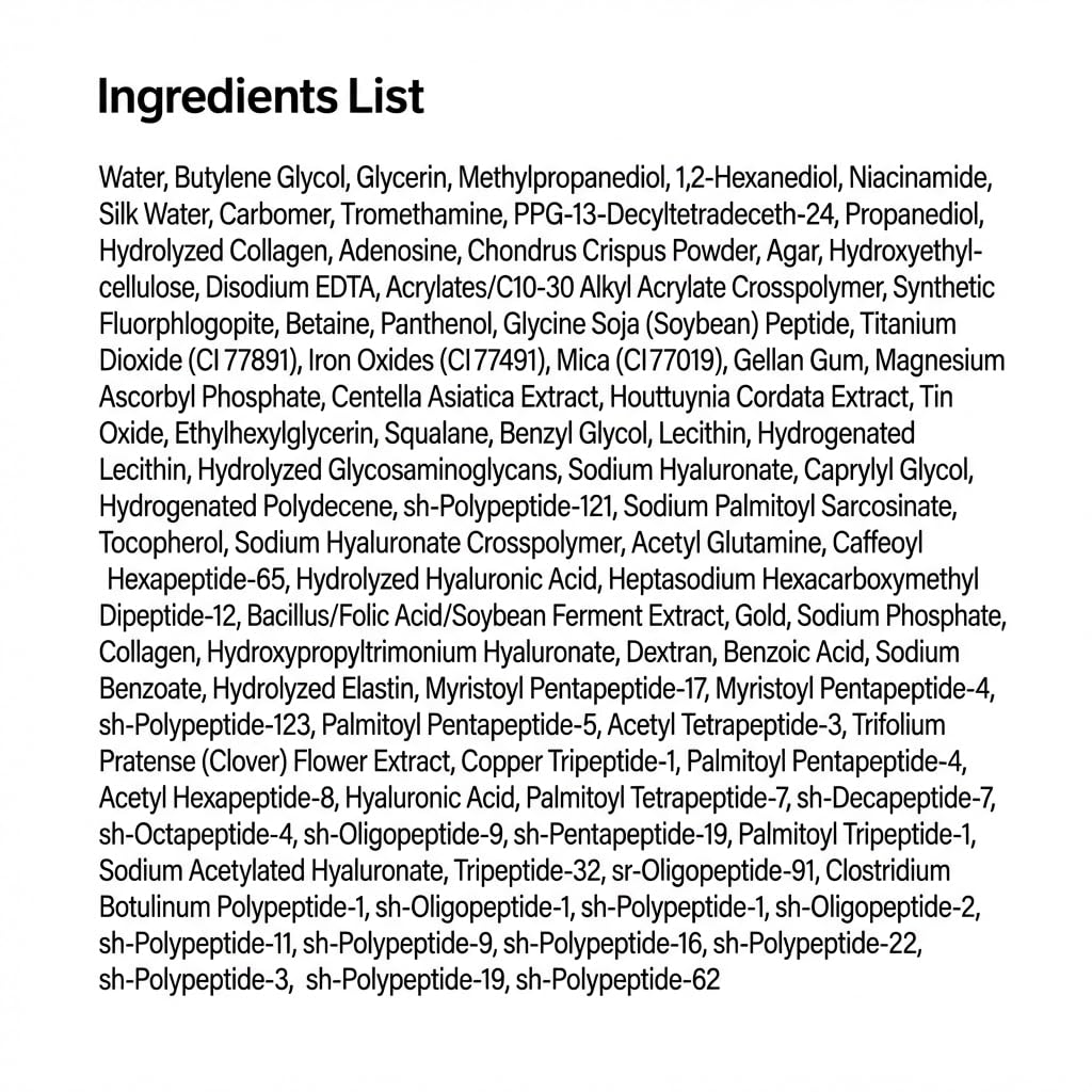 SUNGBOON EDITOR Collagen Silk Peptide Intensive Ampoule | Copper Peptides Serum for Face with Collagen & Multi Peptides | Hydrating Korean Skincare Facial Serum for Smooth-Looking Skin | 1.35 Fl Oz - Image 8