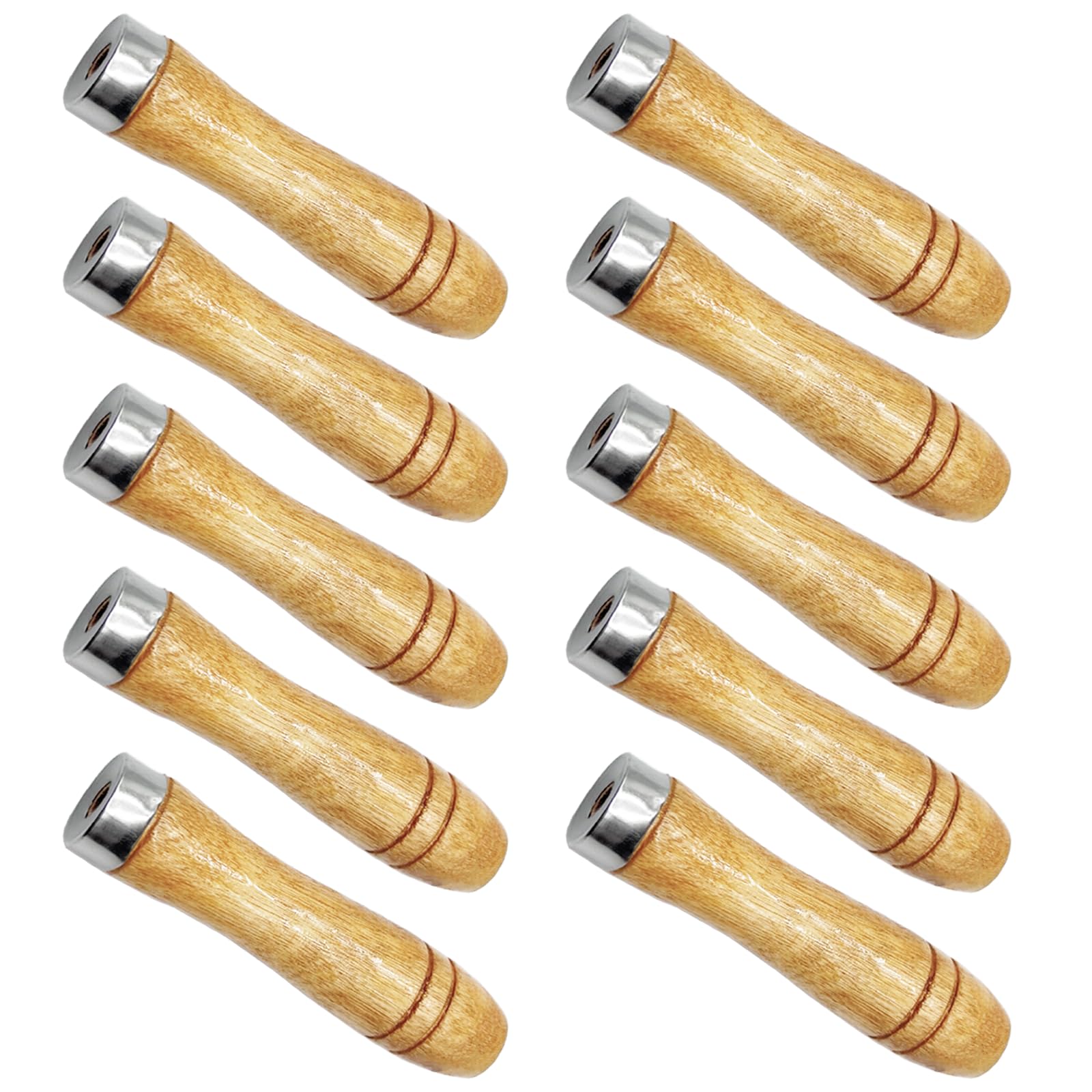 Mango de Madera, 10 Pcs Lima y Archivo de Madera para Herramienta, para Carpintero y Mantenimiento