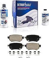 Vista 22 de Detroit Axle - Kit de freno trasero para Chevy GMC Silverado Sierra Suburban 1500 Yukon Tahoe Avalanche Cadillac Escalade Pinza de freno de disco