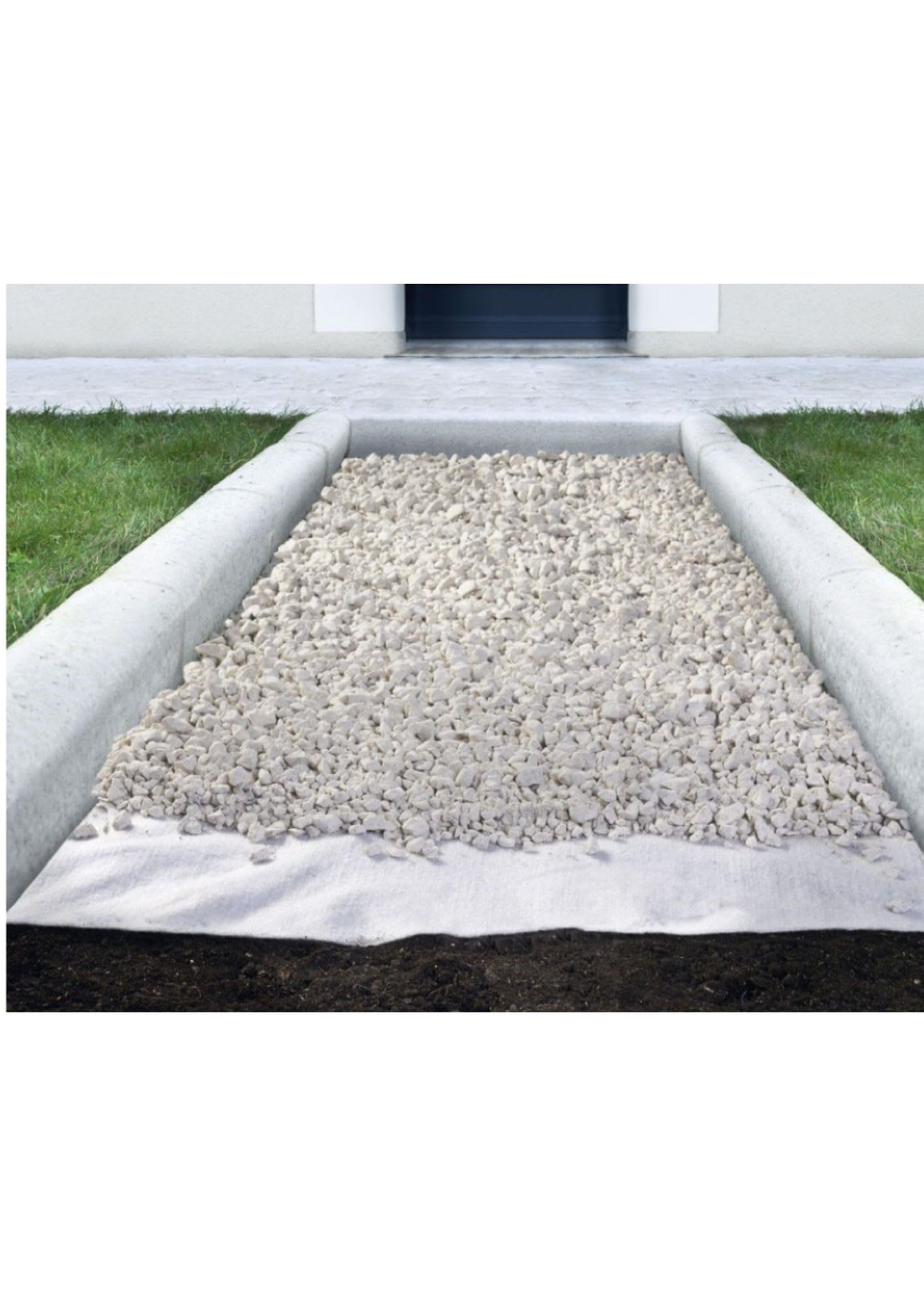 GRIFT - Géotextile 40 m², 100 gr/m², 2x20m²