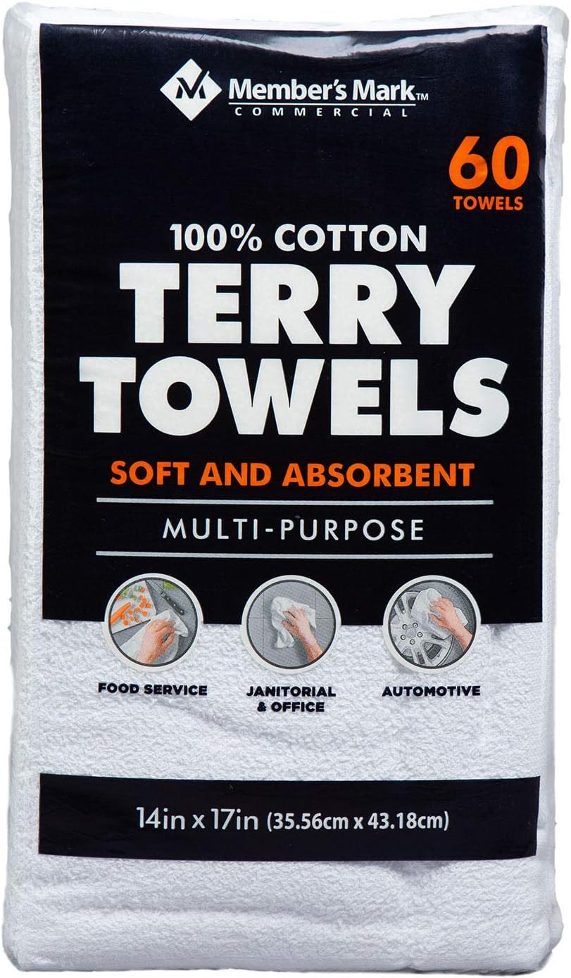 Terry Towels - 60 pk.