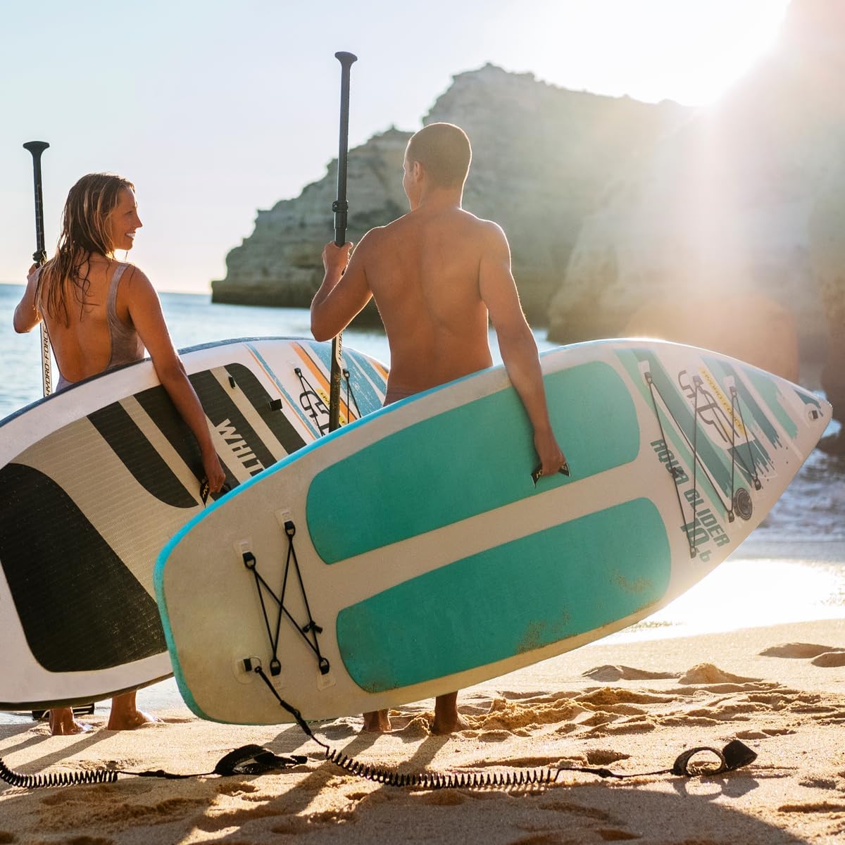Hydro-Force™ SUP Touring Board-Set Aqua Glider 322 x 79 x 12 cm