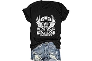 Women's Classic Motorcycle T-Shirt: Faith, Hope, and Love