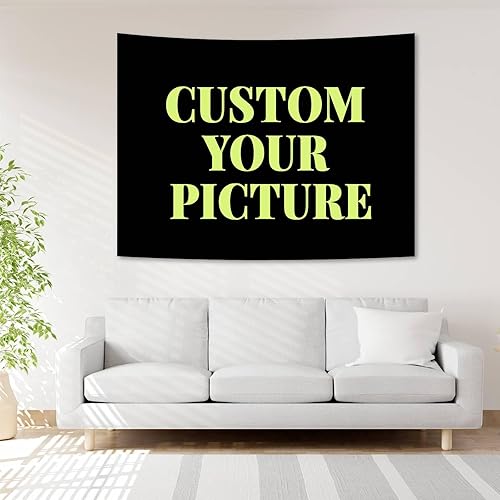 Miniatura 1 de Apdidl Tapiz personalizado para decoración de pared, telón de fondo personalizado para colgar en la pared para estética de dormitorio, carga de