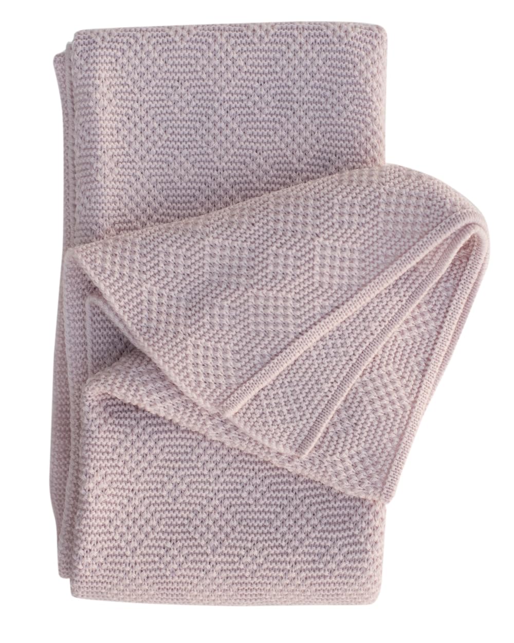 FosterNatur, Merino Babybdecke, 100% superfeine Merinowolle, mulesingfrei (Milky Wildberry)