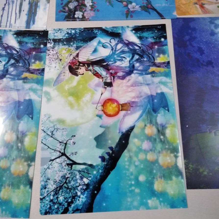 クリアファイル　原画展 2005年開催された原画展、CLAMP四（Su) 創作の秘密～a secret of