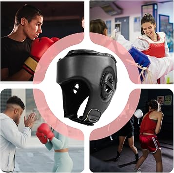 Boxing Helmet Lightweight Protective Padded Guard