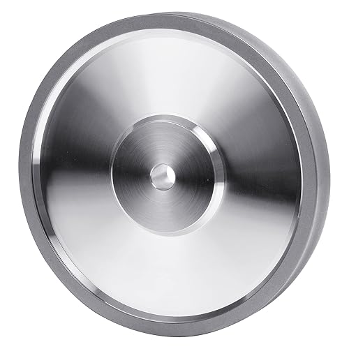 Miniatura 3 de NAGU Brújula CBN muelas abrasivas 8"x1"x58" GRIT 600 para afilar acero de alta velocidad de herramientas de torneado de madera