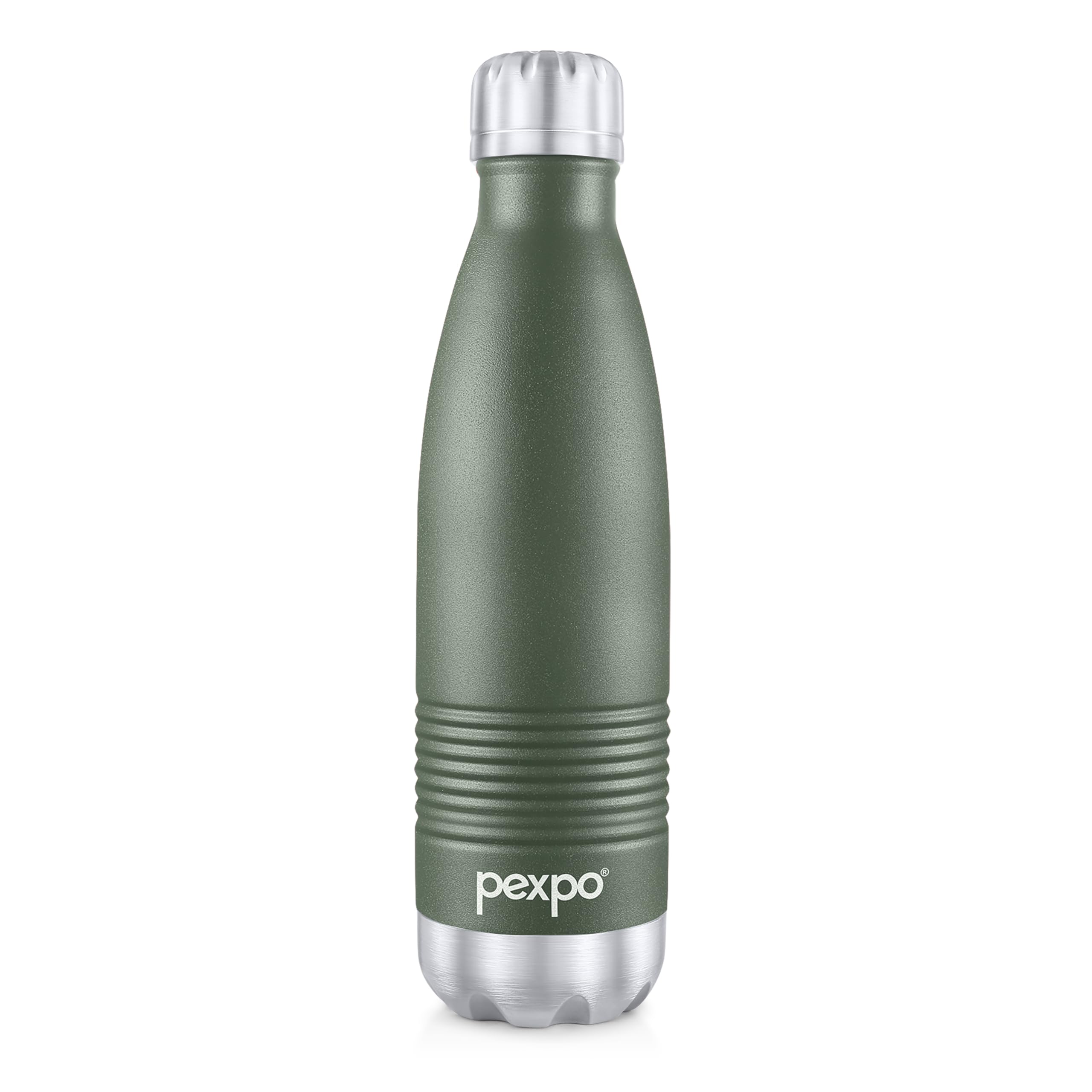 Go24 pexpo Echo Pro ISI Certified Stainless Steel Water Bottle 2000ml Hot & Cold Thermos Water Bottle | Vacuum Insulated Water Bottle with Handle | Travel | Adults - Silver — Amazon image 10