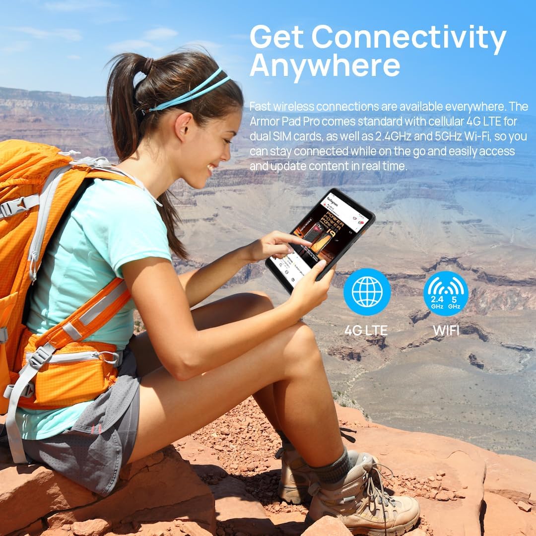 Ulefone Armor Pad PRO displaying a music concert on its screen, highlighting dual speakers.