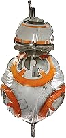 Vista 2 de Globo Aluminio Bb-8 star Wars Vii