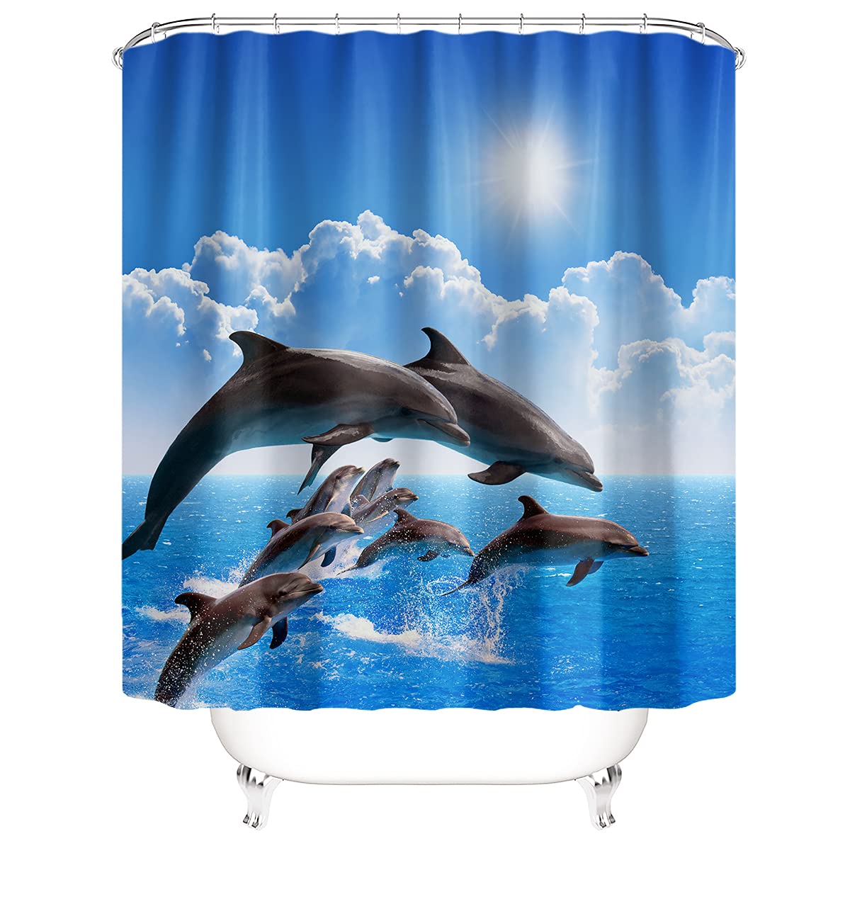 Badematten & Badteppiche Set 4 Teilig Badezimmerteppich Waschbar Badematte rutschfest,Wc Vorleger Mit Ausschnitt Badematte Und Duschvorhang,Badvorleger Toilette Teppich 50×80Cm Grauer Marmor