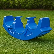 eHomeKart Playgro See Saw Rocker for Kids - Plastic See Saw Jumbo Rocker for Indoors and Outdoors - Perfect Toy for Boys and Girls of Age 1-8 Years - DIMESNSIONS: 118 x 32 x 45 cm (Blue)