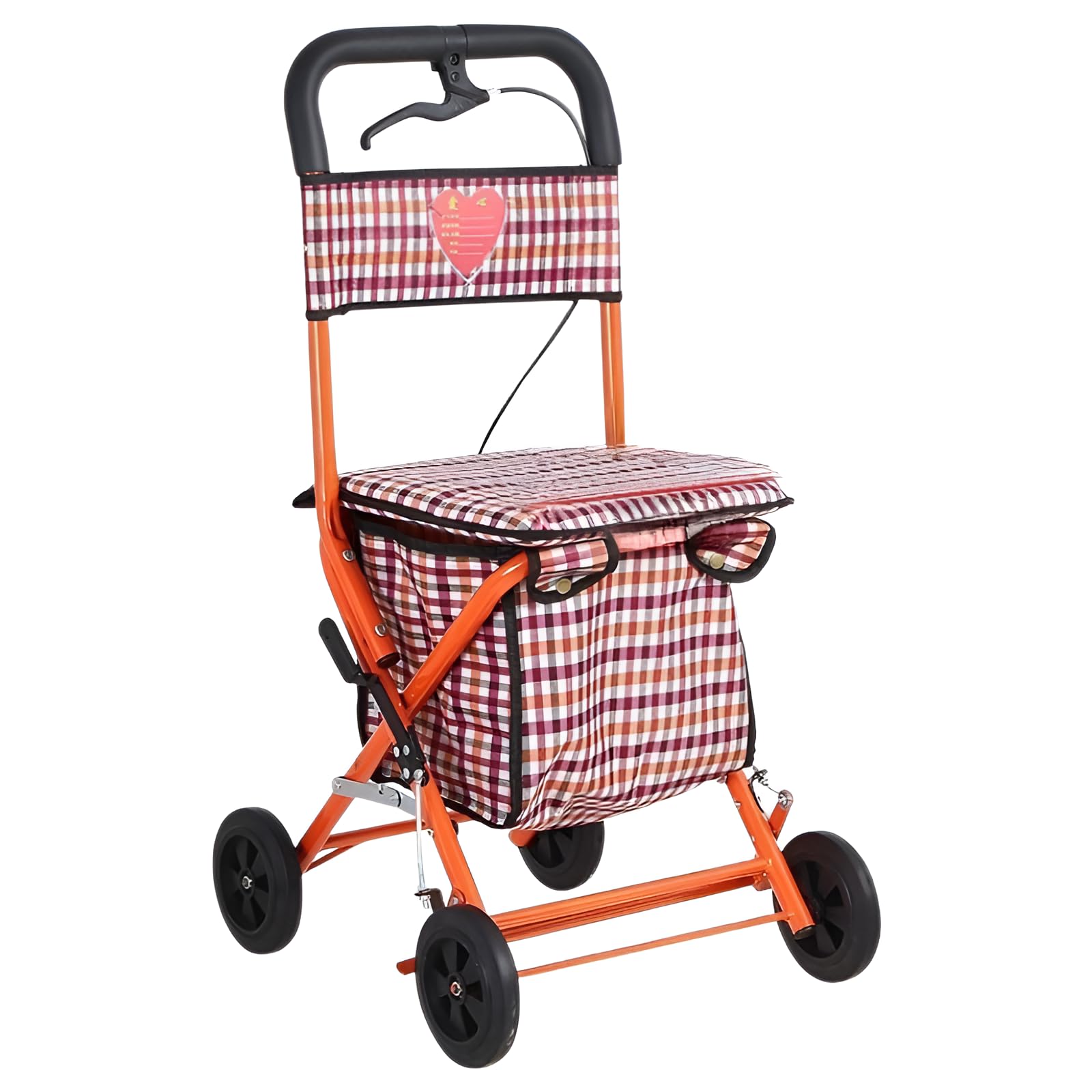 Amazon | シルバーカー 座れる 手押し車 高齢者向け 歩行車 四輪