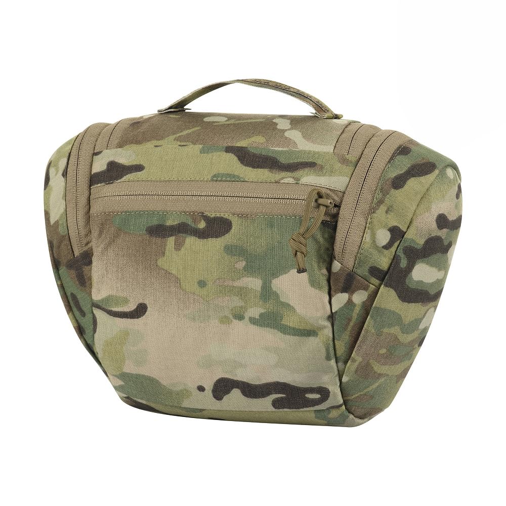 M-Tac Kosmetyczka taktyczna Elite Gen.II – podróżna i wojskowa kosmetyczka, Cordura 500D, wodoszczelna, kompaktowa, do użytku na zewnątrz, na kemping, Bundeswehrę i Airsoft, Multicam, Multicam